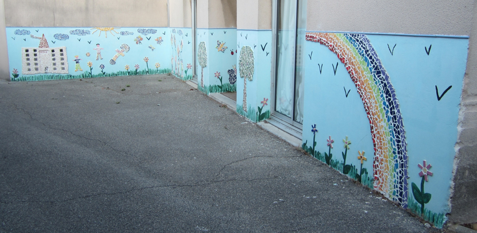 Entrée maternelle école charles de foucauld